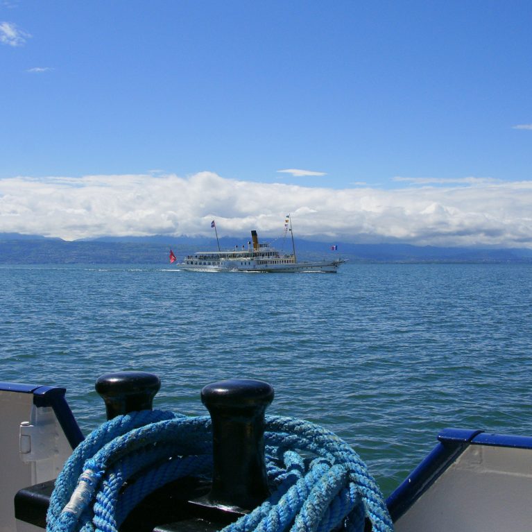 Engagement des bateaux « Rhône » et « Montreux »